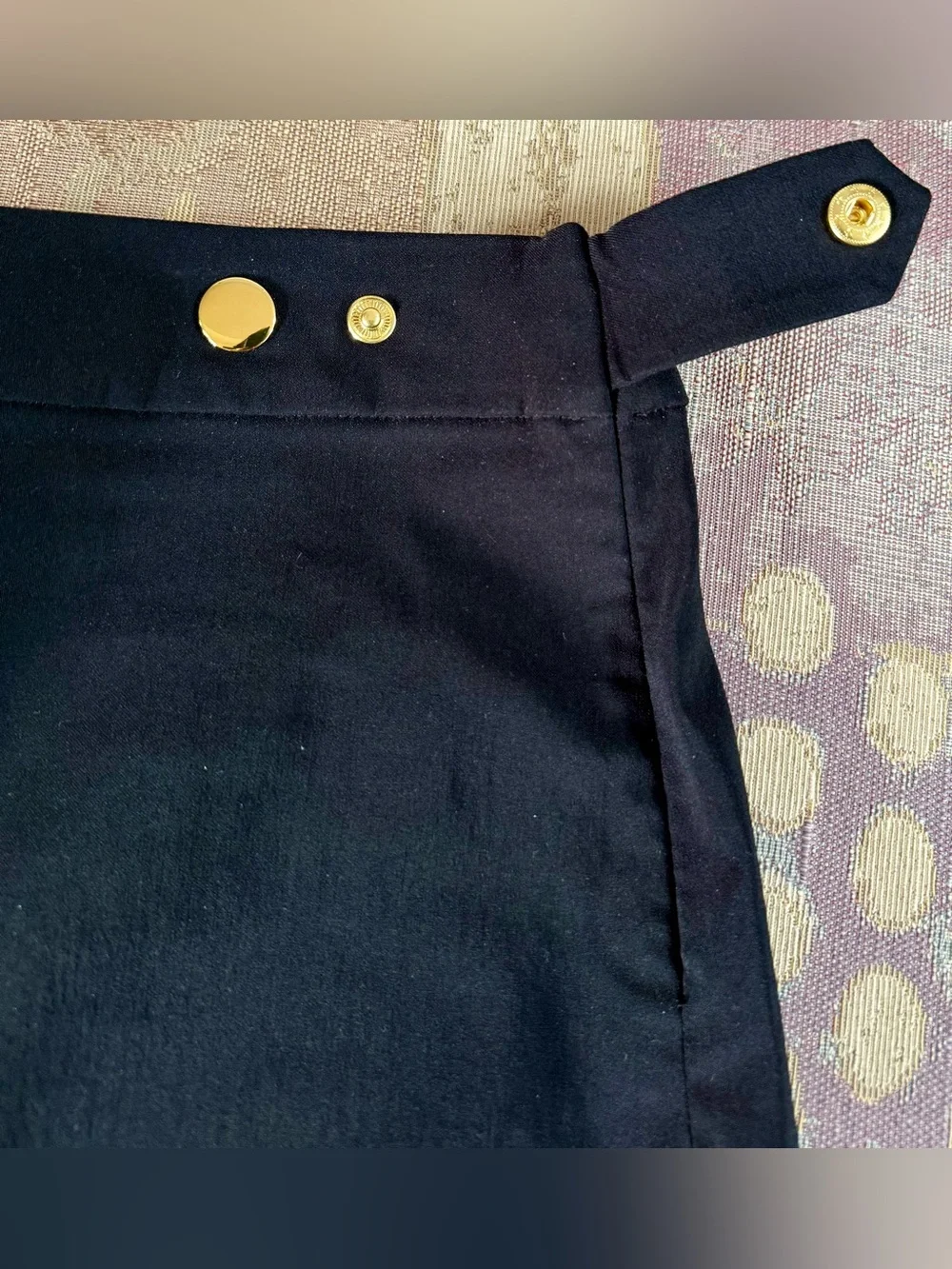 INC International Concepts Black Dress Shorts with Button Detailing; Sz 14; NWT!